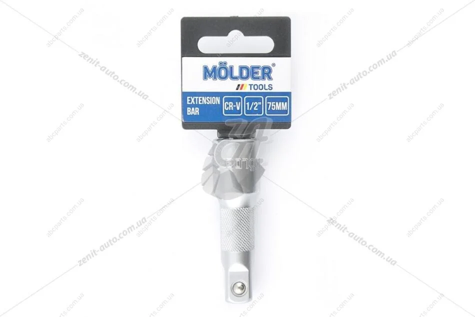 Удлинитель головки торцевой 1/2х75мм Cr-V MOLDER MT62075 (фото 1)