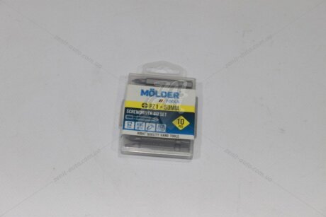 Набір біт PZ1x50мм (к-т 10шт) (пласт упак) MOLDER 'MT7115010