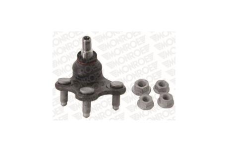 Опора кульова передняя нижня SKODA CITIGO (NF1) 11-19, FABIA II (542) 06-14/VW POLO (9N_, 9A_) 01-14 MONROE L29A23
