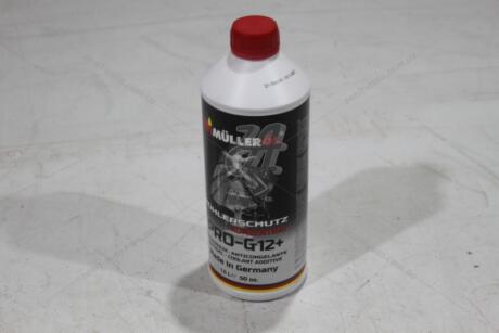 Антифриз Concentrate Ct12+, 1,5л, (червоний) MULLEROL DE 10001