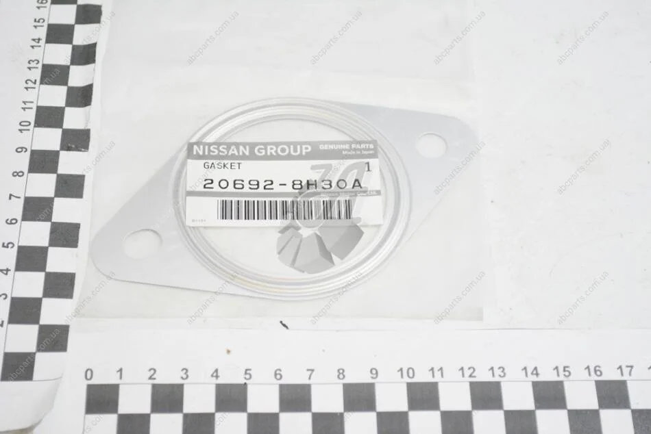 Прокладка глушителя X-Trail Rogue (15-) Qashqai (14-) (20692-8H30A) NISSAN 206928H30A (фото 1)
