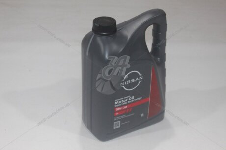 Олива моторна SM/CF C4 5W-30 5L (KE900-90043) NISSAN 'KE90090043