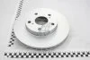 Диск тормозной передний Toyota Auris 1.4, 1.6, 1.8 (07-) NISSHINBO ND1021K (фото 1)