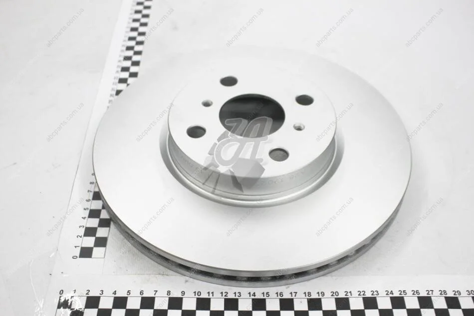 Диск гальмівний передній Toyota Yaris 1.0, 1.3, 1.4, 1.5 (05-) NISSHINBO ND1035K (фото 1)