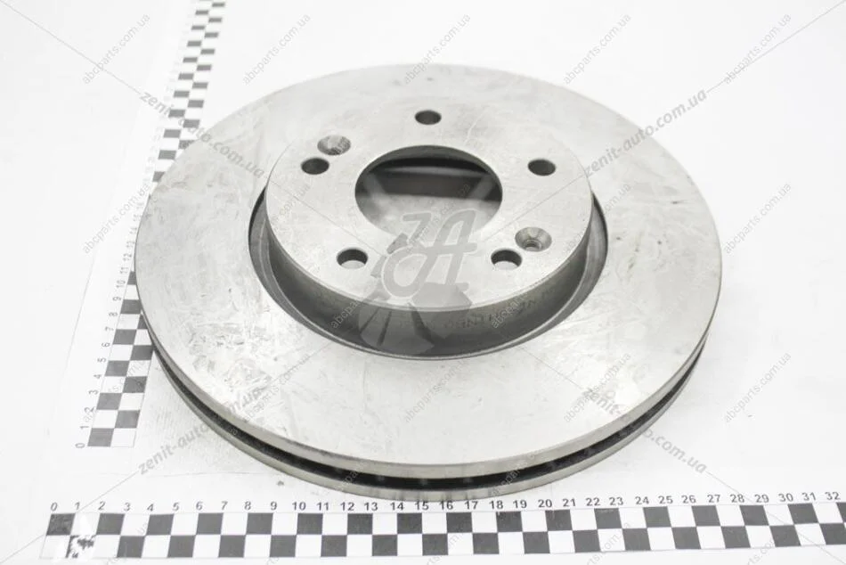 Диск гальмівний передний Hyundai i30, Tucson/Kia Carens, Ceed, Cerato 1.6, 2.0 (10-) NISSHINBO ND6037K (фото 1)