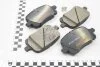 Колодки гальмівні дискові передні Toyota Camry 2.4, 3.0 (01-06)/Lexus RX 300 (00-03) NISSHINBO NP1033 (фото 1)