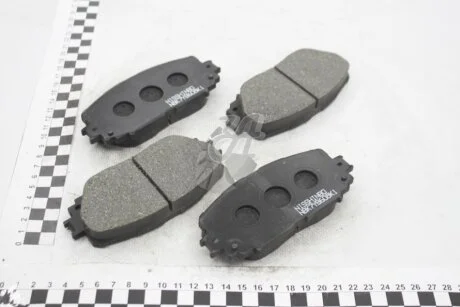 Колодки гальмівні дискові передні Toyota Yaris 1.3, 1.5, 1.8 (05-) NISSHINBO NP1060
