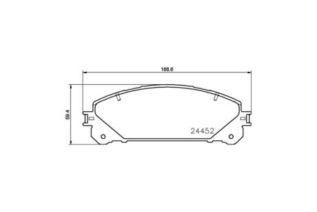Фото 1 - колодки гальмівні дискові передні Strong Ceramic Lexus RX 350, 450 (08-), Lexus NX 200t, 300h (14-), RAV-4 2.0 (15-) NISSHINBO NP1109SC Колодки гальмівні дискові передні Strong Ceramic Lexus RX 350, 450 (08-), Lexus NX 200t, 300h (14-), RAV-4 2.0 (15-) NISSHINBO NP1109SC (фото 1)