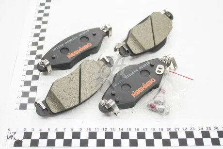 Колодки гальмівні дискові передние Toyota Yaris 1.0, 1.3, 1.5 (01-05) NISSHINBO NP1130