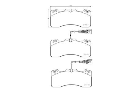 Фото 1 - колодки тормозные дисковые передние Lexus GS (15-), LS (12-) NISSHINBO NP1161 Колодки тормозные дисковые передние Lexus GS (15-), LS (12-) NISSHINBO NP1161 (фото 1)