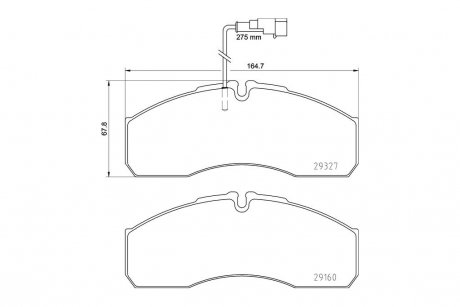 Колодки тормозные дисковые Nissan Cabstar (06-13) NISSHINBO NP2092SC