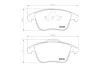 Колодки гальмівні дискові передні Ford Galaxy (06-15)/Mondeo (07-15)/S-Max (06-14)/Citroen C5(01-)/Peugeot 407 SW (04-10) NISSHINBO NP5077 (фото 1)