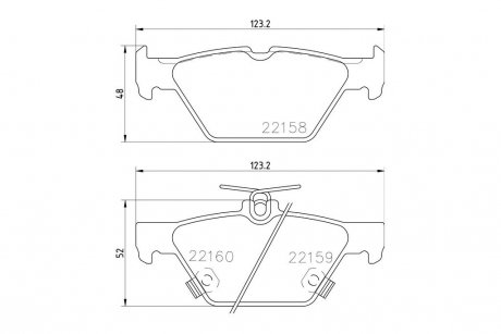 Колодки тормозные дисковые Subaru Forester (SK_) (18-), OUTBACK (BT) (19-) NISSHINBO NP7016