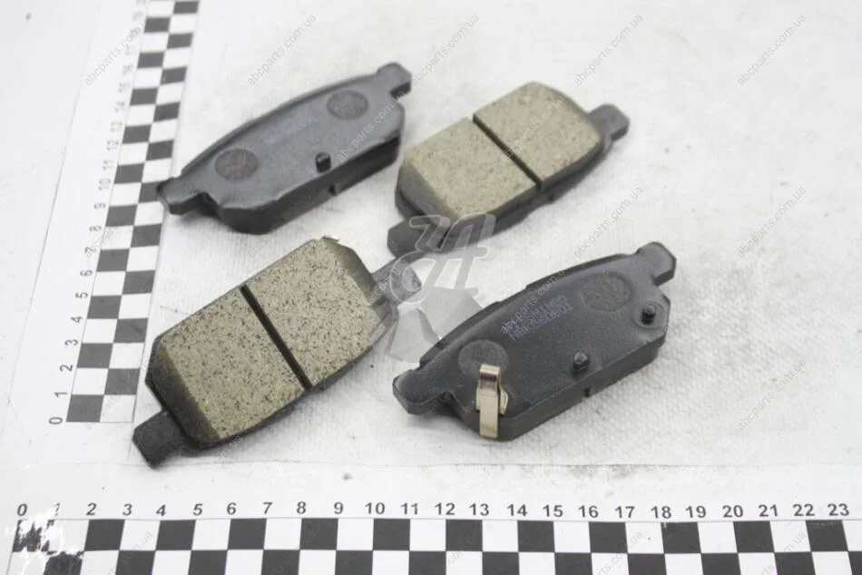 Колодки гальмівні дискові задние Suzuki Swift 1.2, SX-4 1.6 (10-) NISSHINBO NP9016 (фото 1)