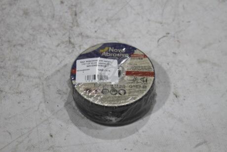 Круг відрізний для металу 115*1,6*22,23 (кратно 25) NovoAbrasive 'NAB11516