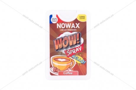 Ароматизатор воздуха спрей WOW Spray 18ml - Coffe NOWAX NX00139