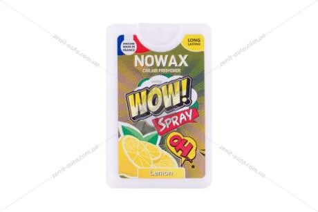 Ароматизатор повітря спрей WOW Spray 18ml - Lemon Nowax NOWAX NX00140