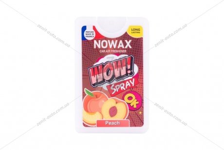 Ароматизатор воздуха спрей WOW Spray 18ml - Peach NOWAX NX00142