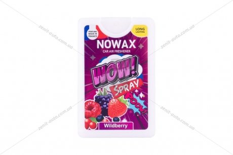 Ароматизатор воздуха спрей WOW Spray 18ml - Wildberry NOWAX NX00145