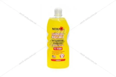 Автошампунь концентрат 1:100 с воском карнаубы 1000мл Nowax NOWAX NX01100