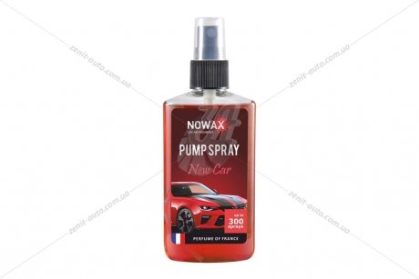 Ароматизатор воздуха спрей Pump Spray 75ml - NEW CAR NOWAX NX07510