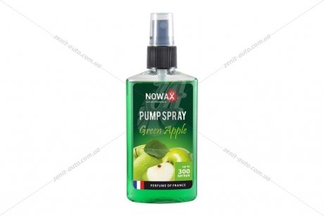 Ароматизатор воздуха спрей Pump Spray 75ml - GREEN APPLE NOWAX NX07512