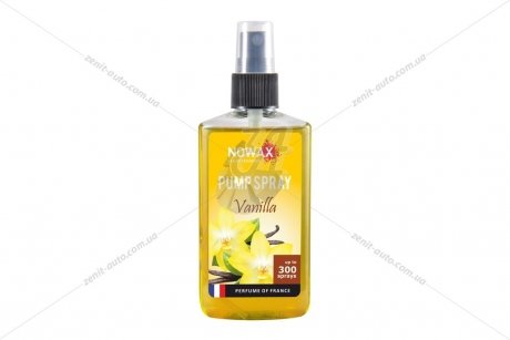 Ароматизатор воздуха спрей Pump Spray 75ml - VANILLA NOWAX NX07513