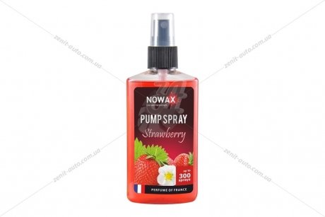 Ароматизатор воздуха спрей Pump Spray 75ml - STRAWBERRY NOWAX NX07515