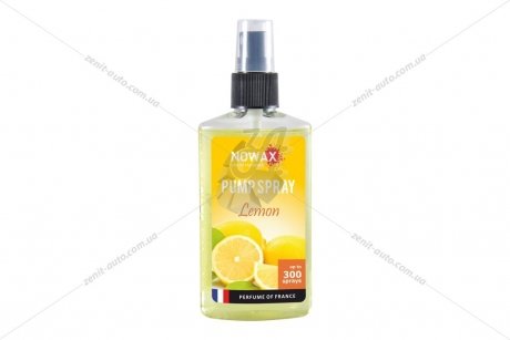 Ароматизатор воздуха спрей Pump Spray 75ml - LEMON NOWAX NX07519