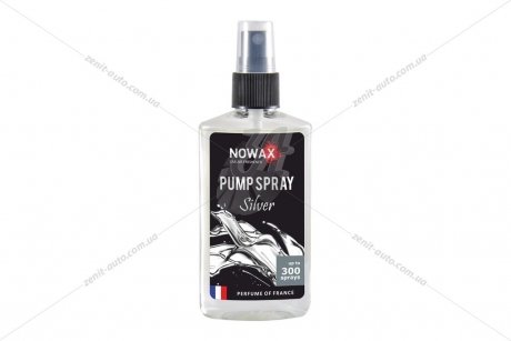 Ароматизатор воздуха спрей Pump Spray 75ml - SILVER NOWAX NX07522