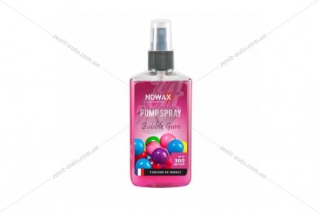 Ароматизатор воздуха спрей Pump Spray 75ml - BUBBLE GUM NOWAX NX07526