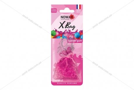 Ароматизатор мешочек X bag 20 гр Bubble Gum NOWAX NX07550