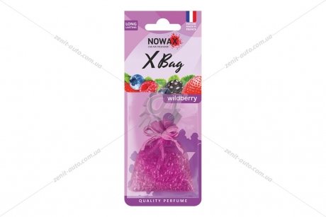 Ароматизатор мешочек X bag 20 гр Wildberry NOWAX NX07554