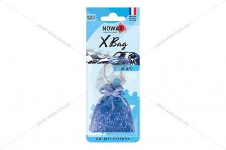 Ароматизатор мешочек X bag 20 гр SPORT NOWAX NX07556