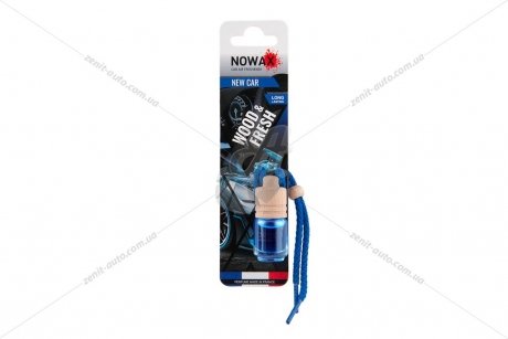 Ароматизатор воздуха Wood & Fresh 5ml - NEW CAR NOWAX NX07707