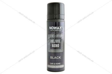 Ароматизатор воздуха спрей DELUXE Spray 50ml CAR & HOME Parfume BLACK NOWAX NX07750