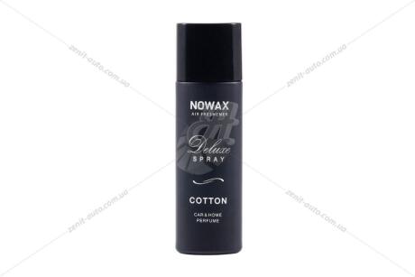 Ароматизатор воздуха спрей DELUXE Spray 50ml CAR & HOME Parfume PLATINUM NOWAX NX07751