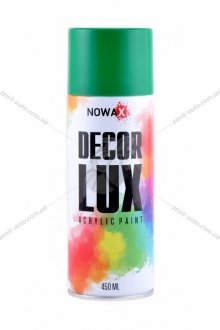 Фарба акрилова спрей (зелений) (6029) DECOR LUX NOWAX 'NX48028