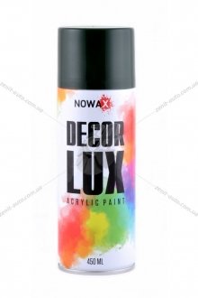 Краска акриловая спрей (темно-зеленый) (6005) DECOR LUX NOWAX NX48030