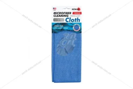 Салфетка микрофибра 30х30 For Cleaning синяя Nowax NOWAX 'NX67330
