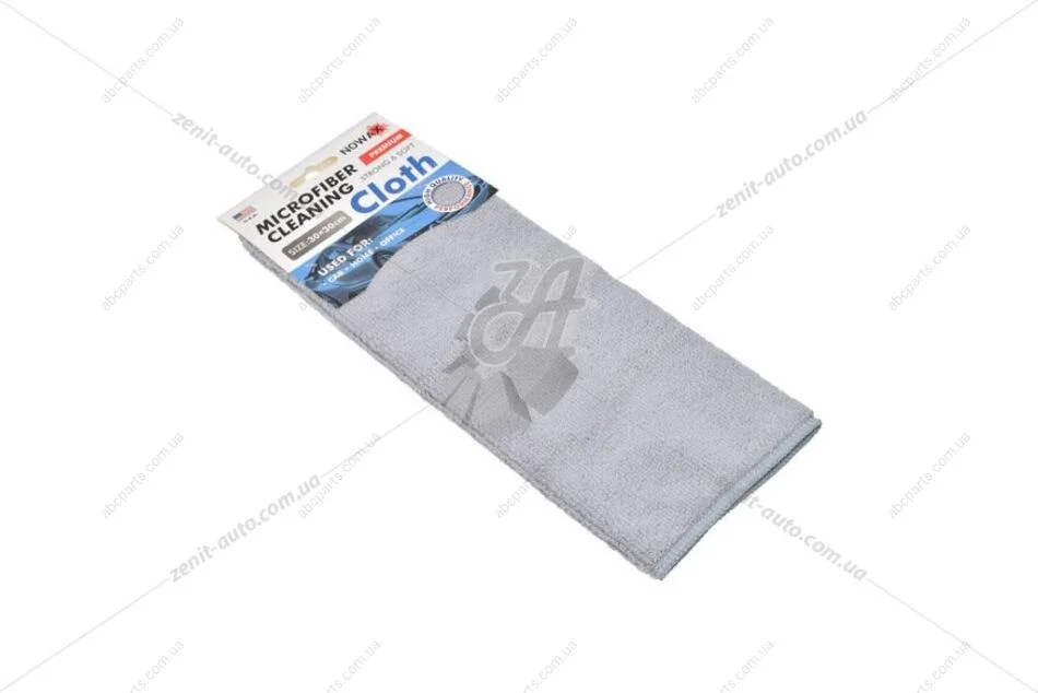 Салфетка микрофибра 40х40 For Detaling ultra-soft серая Nowax NOWAX 'NX68441 (фото 1)