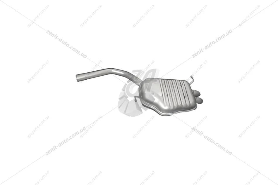 Глушник, алюм. сталь, задн. част. Audi A4 1.9 TDi Turbo Diesel 04/01-06/04 sedan, combi Polmostrow POLMOSTROW 01.130 (фото 1)
