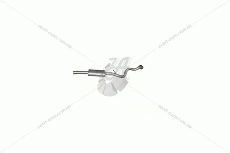 Глушник, алюм. сталь, середн. част. BMW E90-318i, E91-318i Polmostrow POLMOSTROW 03.15