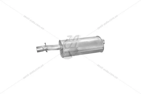 Глушник алюм. сталь, задн. частина Citroen C25/ Fiat Ducato/ Peugeot J5 1.9TD; 2.5TD 87-94 Polmostrow POLMOSTROW 07.158