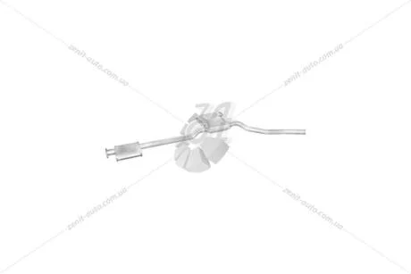 Глушник, алюм. сталь, середн. част. Ford Scorpio 85-89 2.0 Polmostrow POLMOSTROW 08.254