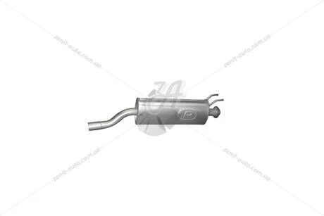 Глушитель, алюм. сталь, середн. часть Honda Civic Polmostrow POLMOSTROW 09.17