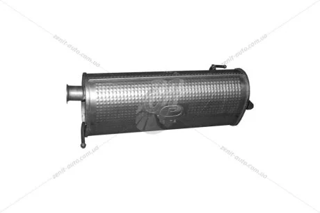 Глушник алюм. сталь, задн. частина Kia Venga / Hyundai ix20 1.4i ; 1.6i Polmostrow POLMOSTROW 10.41
