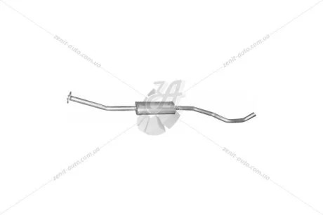 Глушник алюм. сталь, середн. частина Nissan Micra 1.2i 16V/ 1.4i 16V Polmostrow POLMOSTROW 15.231