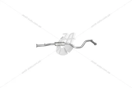 Глушитель, алюм. сталь, середн. часть Nissan Qashqai / Renault Kadjar Polmostrow POLMOSTROW 15.63