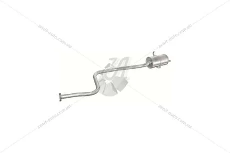 Глушник, алюм. сталь, середн. част. Nissan Qashqai / Renaul Kadjar Polmostrow POLMOSTROW 15.70